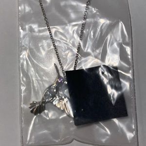 Sterling Silver Hummingbird Necklace